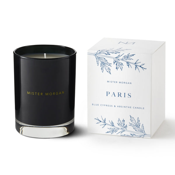 Paris Blue Cypress and Absinthe Candle by Niven Norgan