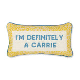 Carrie Needlepoint Pillow