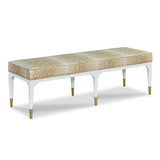 Fawn Antelope Fabric Juliet Bench