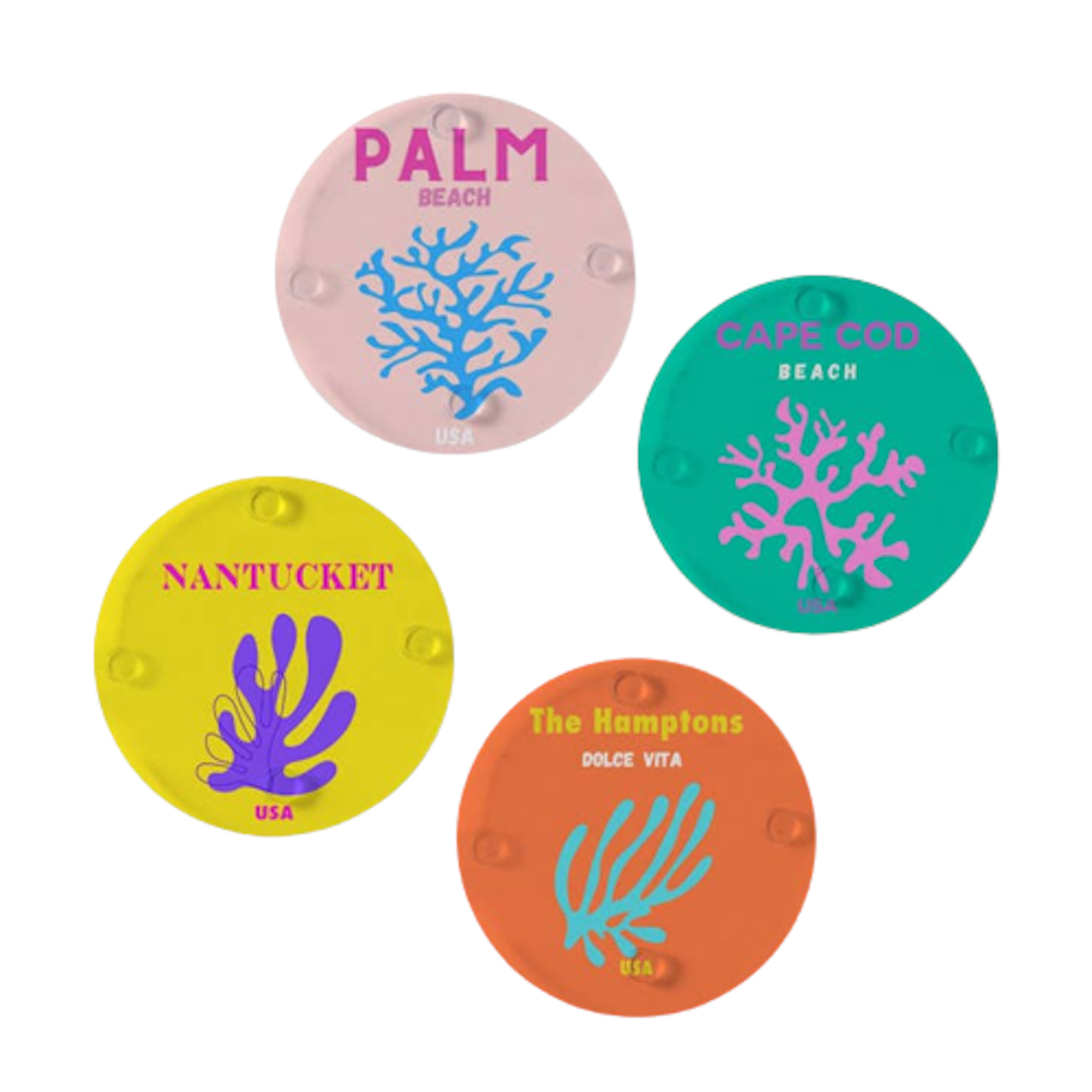 Ceramic Coasters - Set of 4 - Dolce Beach