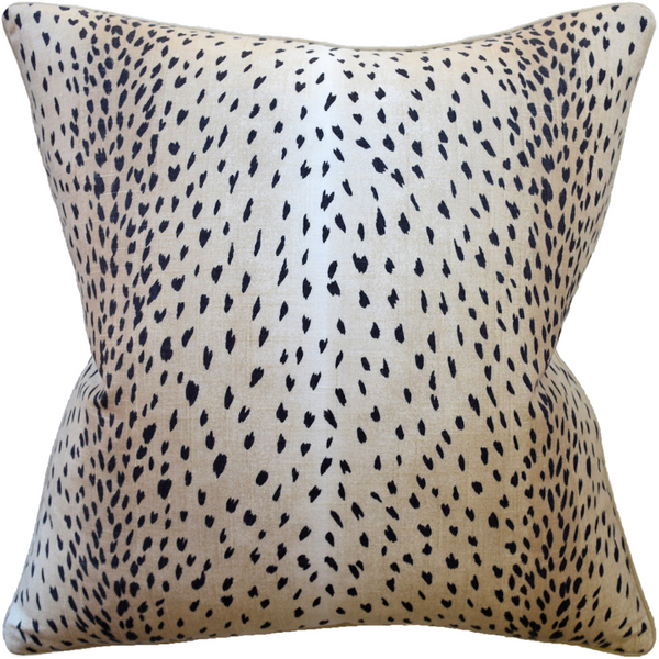Doe Antelope Pillow Classic Black
