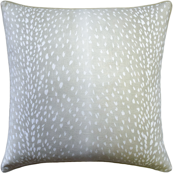 Doe Antelope Pillow Dove Gray