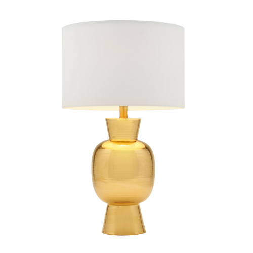 Gold Luster Table Lamp