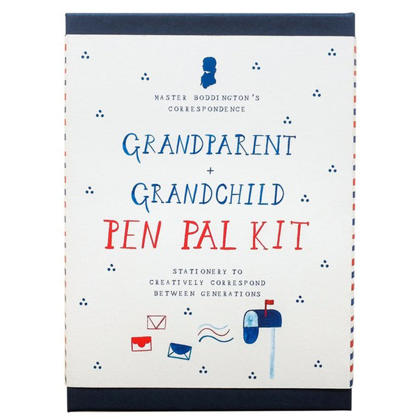 Mr.  Boddington's Grandparent + Grandchild Pen Pal Kit - Correspondence Box