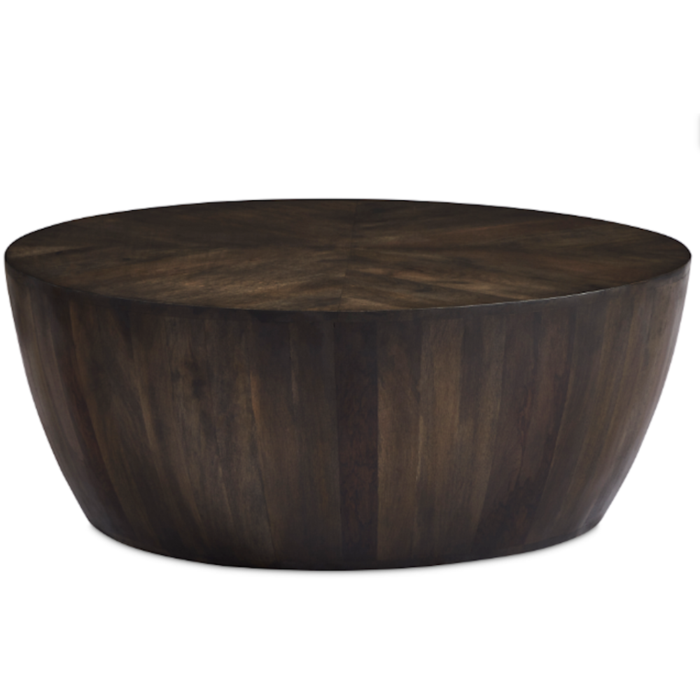 Jovan Wood Round Cocktail Table – MAKENZIE BAILEY