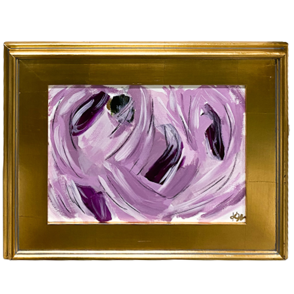 Katie Beckham Orig Abstract "Floral"
