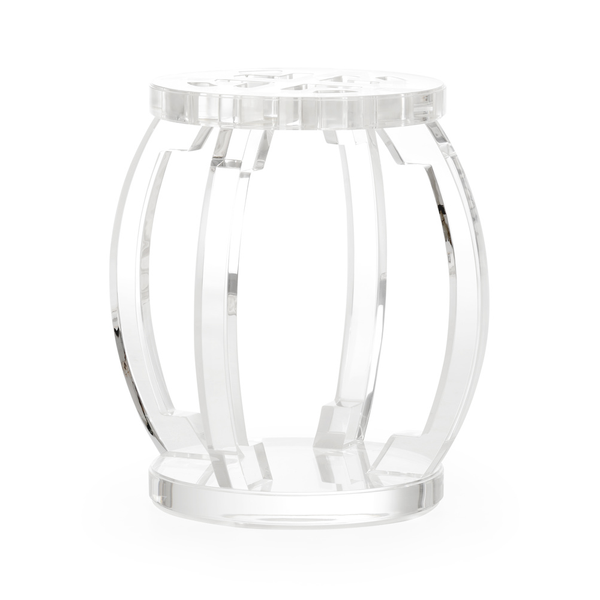 Lucite Garden Stool