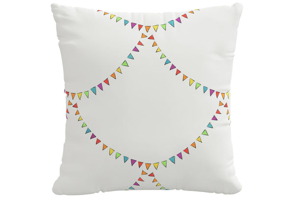 Gray Malin Decorative Pillow, Bunting Scallop Multi