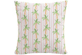 Gray Malin Decorative Pillow, Palm Tree Stripe Pink