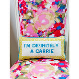 Carrie Needlepoint Pillow
