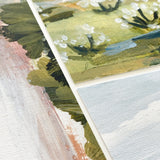 Pastel Wash Horizontal Canvas Print VI by Laurie Ann