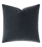Ombre Blue Mohair Decorative Pillow 22"X22"