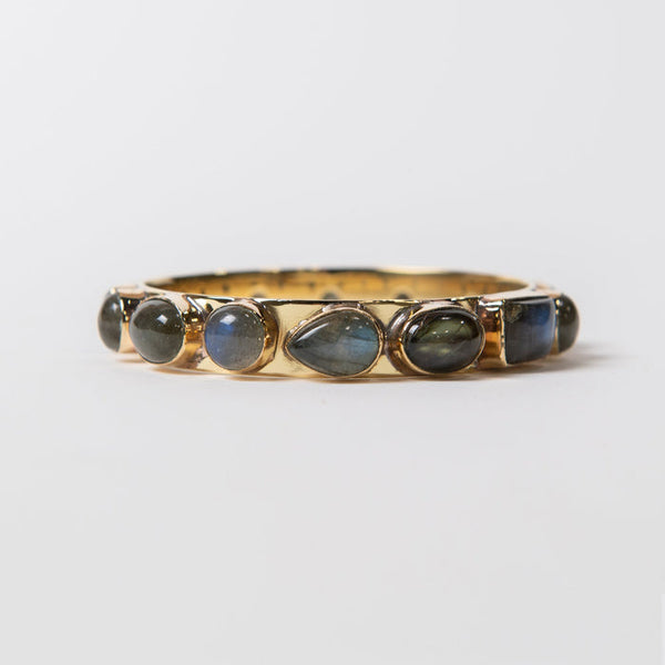 Bendall Gemstone Bangle- Labradorite by Addison Weeks