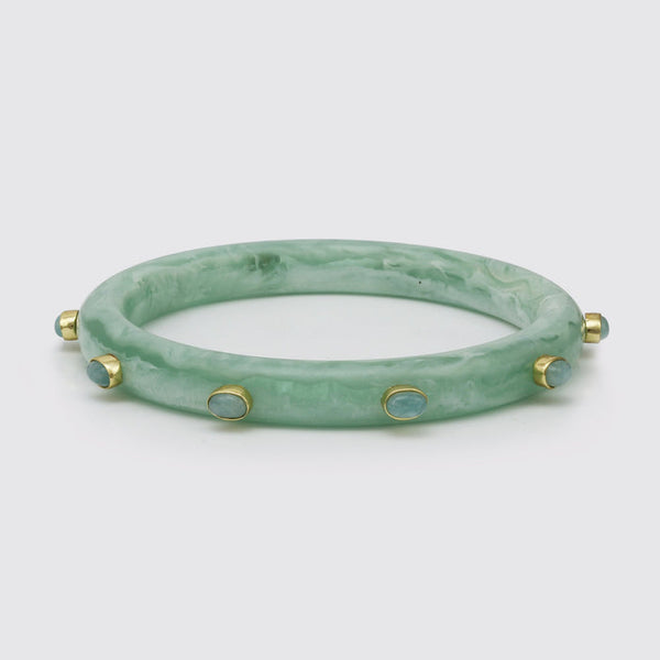 Blythe Bangle - Amazonite by Addison Weeks